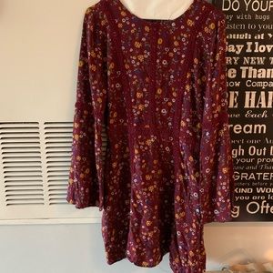 FREE WI PURCHASE Jr Women’s print dress